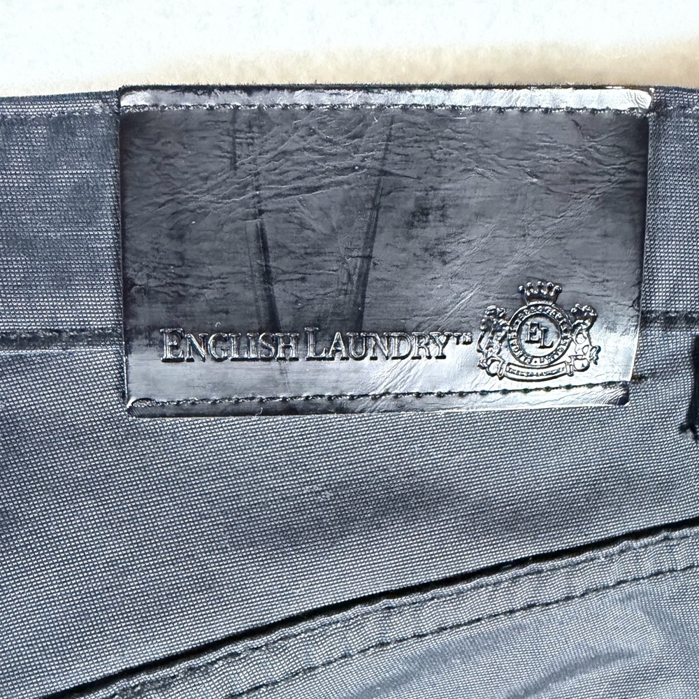 English Laundry Men's Black Chinos - Picture 7 of 7